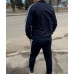 Мужской спортивный костюм (темно синий), двухнитка
